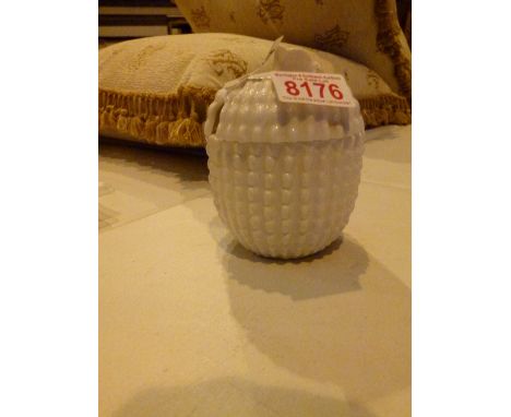 Unusual ceramic preserve pot by Spode for Fortnum and Masons 