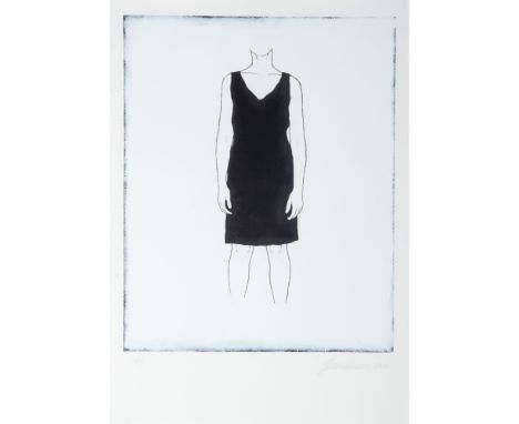 Julião Sarmento (1948-2021)"Tempo (Branco)"Silkscreen on Canson Edição "Rag" 300gr paperSigned, dated 2012 and marked HC86,5x