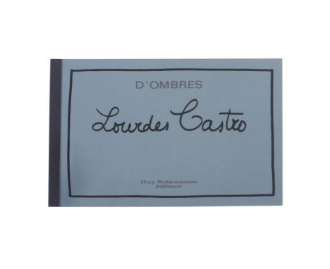 Lourdes Castro (1930-2022)Book composed by rhodoïd front and back cover, half transparent paper and silkscreens on paper and 