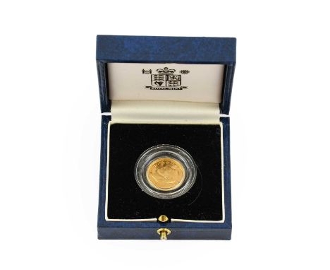 George VI Proof Half Sovereign 1937, plain edge, encapsulated in a Royal Mint case with Westminster certificate of authentici