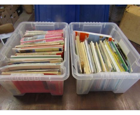 Ordnance survey maps England and Europe- 2 boxes of