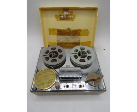 1960s Homey HR-408A Benkson 68 portable reel to reel recorde, working order. This model was used as part of the control panel