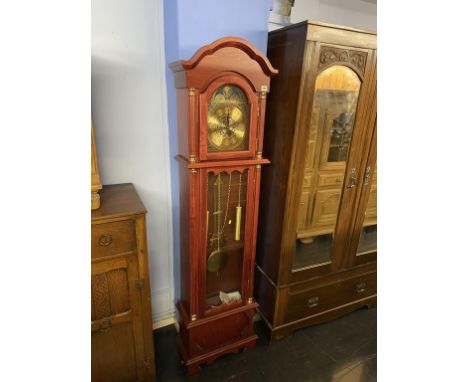 A modern long case clock