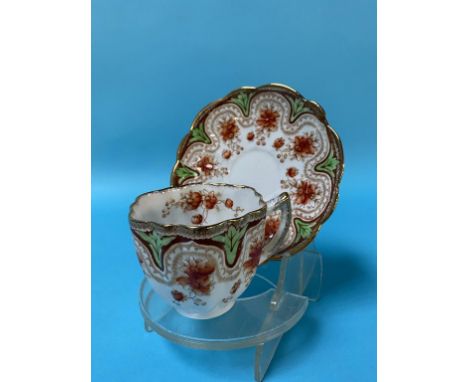 An Edwardian Melba tea set