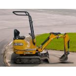 JCB 8008 MICRO DIGGER 3-CYLINDER PERKINS DIESEL