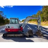 2017 TAKEUCHI TB260 6-TONNE EXCAVATOR