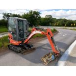 2016 KUBOTA KX016-4 1.6T MINI EXCAVATOR
