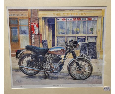 Three Roy Barrett signed prints, Rebel Rouser, 559/600, Johnsons, 151/300 and Good Companions 417/500 (3)