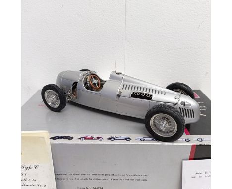 A CMC Auto-Union Typ C 1936-37 1:18 scale model, boxed