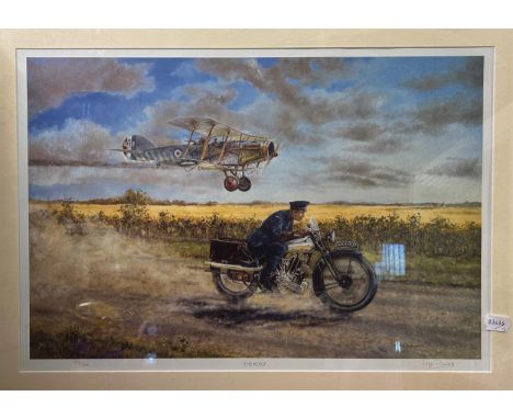 Three Roy Barrett signed prints, The Road, 452/500, Oldtimers, 116/500 and Friends And Neighbours, 483/484 (3)