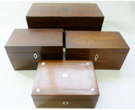 A Georgian mahogany tea caddy with crossbanded inlay, the flame figured and boxwood banded interior fitted with two compartme