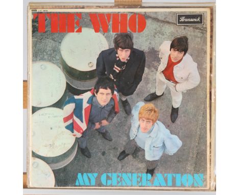Vinyl records:- Five The Who LP records - 'My Generation' LAT 8616, 'Meaty, Beaty, Big &amp; Bouncy' 2406 006, 'The Who By Nu
