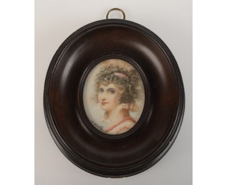 A portrait miniature.