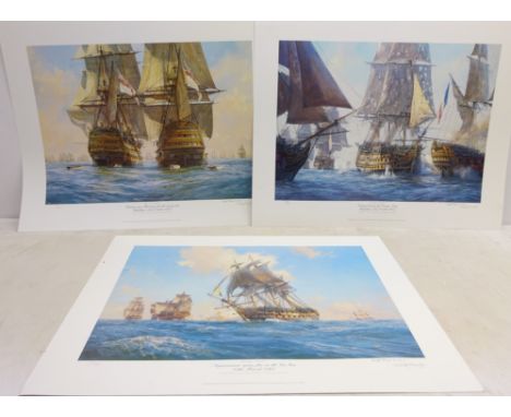 'The First Journey of the Victory 1778', etching by Harold Wyllie (British 1880-1973) pub. 1992 by Robert Dunthorne, Sailing 