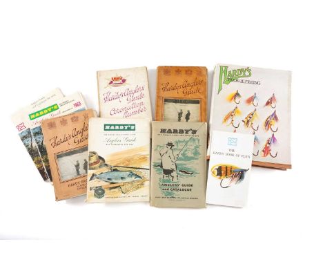 THE FISHING CLUB HOUSE: HARDY'S ANGLER'S GUIDES including two copies of 'Hardy's Anglers' Guide 1934', 'Hardy's Anglers' Guid
