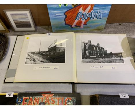 AN ALBUM OF LOCAL SCENE PRINT PHOTOGRAPHS, DROYLSDEN ETC 