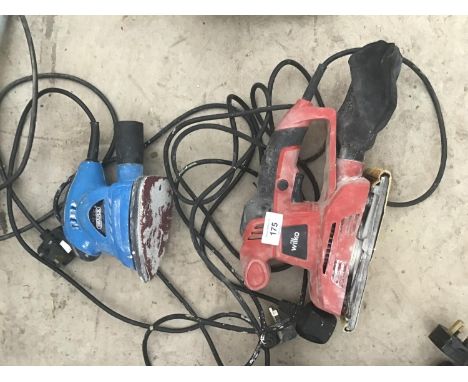 A DRAPER MOUSE SANDER AND A WILKO SANDER BOTH IN WORKING ORDER 