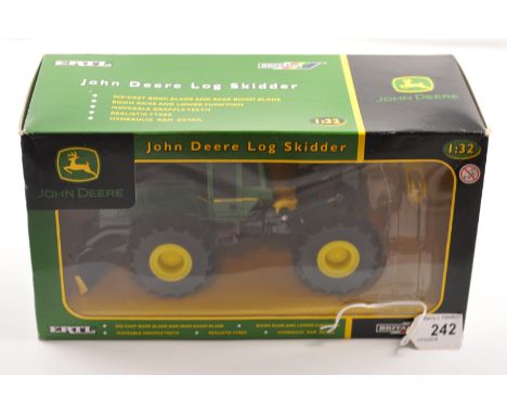 BRITAINS ERTL MODEL 15776 JOHN DEERE LOG SKIDDER SCALE 1:32 BOXED