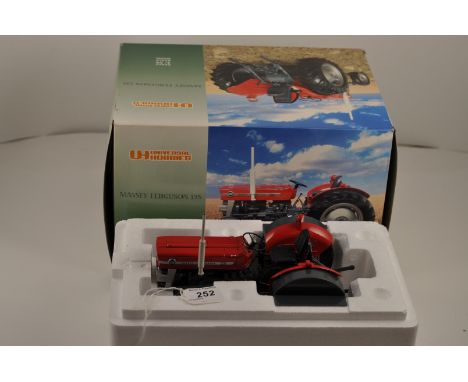 UNIVERSAL HOBBIES MODEL UH2698U MASSEY FERGUSON 135 SCALE 1:16 BOXED