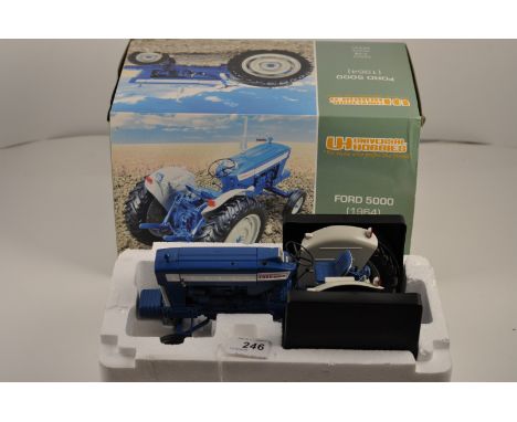 UNIVERSAL HOBBIES MODEL UH2705 FORD 5000 1964 SCALE 1:16 BOXED