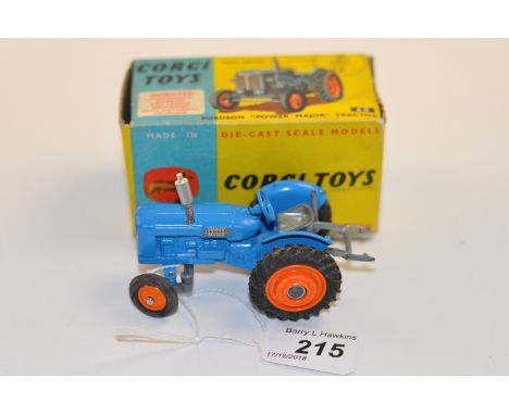 CORGI TOYS MODEL 60 FORDSON 'POWER MAJOR' TRACTOR WITH ORIGINAL BOX