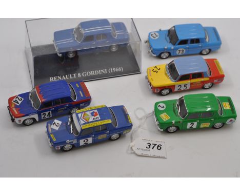 COLLECTION OF 6 RENAULT GORDINIS  TO INCLUDE 5 ELIGOR AND 1 MINICHAMPS 