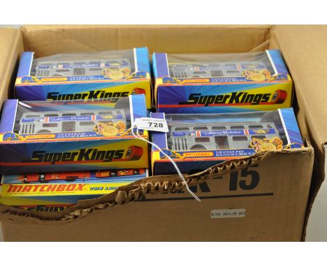 JOB LOT OF 22 MATCHBOX SUPERKINGS K-15 BUSES THE LONDONER SOUVENIR JUBILEE BUS ALL BOXED