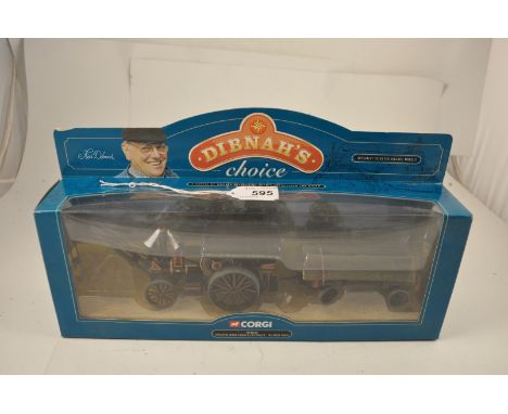 CORGI DIBANHS CHOICE 80223 FOWLER B6 CRANE ENGINE &amp; LOG TRAILER - THE GREAT NORTH BOXED VGC