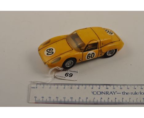 RARE K&amp;B SCALEXTRIC SLOT CAR MODEL PORSCHE GT NO 135 1:32 