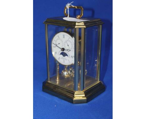 20TH CENTURY SEWILLS NEW MILLENIUM ANNIVERSARY CALENDAR MANTEL CLOCK
signed movement, the signed white dial with Roman numera