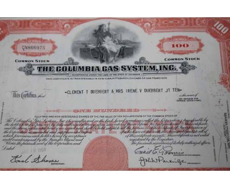 LOT OF EPHEMERA
including share certificates and a blue print