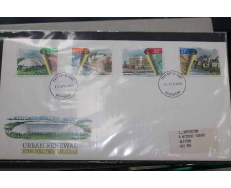 THREE ALBUMS OF GB FIRST DAY COVERS
