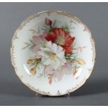 KPM-Schale mit Blumen Berlin, um 1900,