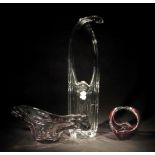 Vase, Schale und Korbschale 1x