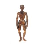Französische Gliederpuppe um 1790,