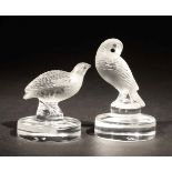 2 Tischkartenhalter Lalique,