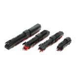 4 x Dampflokomotive Märklin, Spur H0,