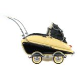 Kinderwagen um 1950, bez. Bavaria, im
