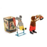 2 x Tanzfiguren Schuco Patent, made in