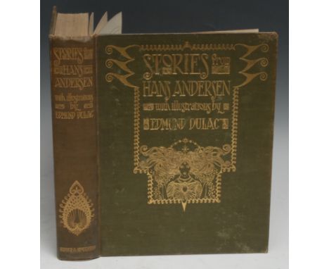 Andersen (Hans) &amp; Dulac (Edmund, illustrator), Stories [...], first edition, thus, London: Hodder &amp; Stoughton, 1911, 