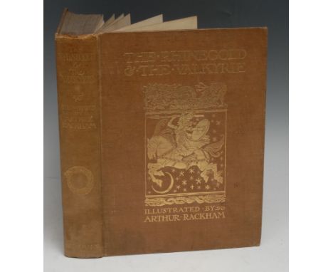 Wagner (Richard), Rackham (Arthur), &amp; Armour (Margaret, translator), The Rhinegold &amp; The Valkyrie, first edition thus