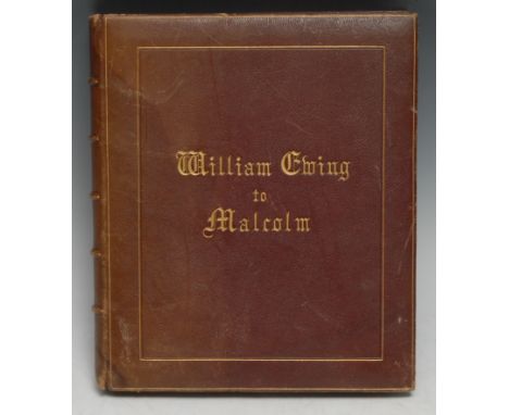 India and the British Raj - Letters from William Ewing to His Dear Brother Malcolm Hart Orr-Ewing From India 1874-1878, a fin