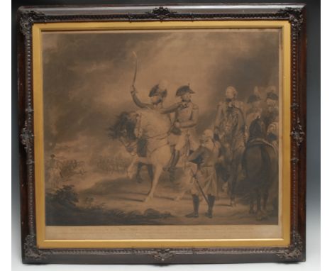 James Ward (1769 - 1859), by and after, His Majesty Reviewing the Third or the Prince of Wales's Regiment of Dragoon Guards o