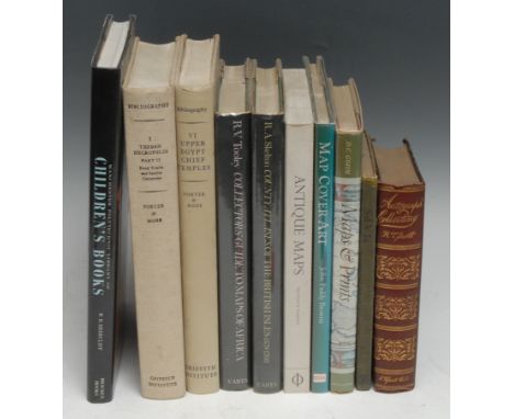 Bibliography &amp; Cartobibliography - Egyptology, Porter (The Late Bertha) &amp; Moss (Rosland L.B.), Topographical Bibliogr