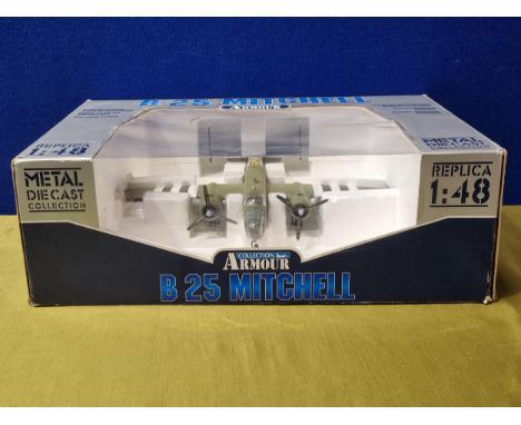 A boxed Collection Armour 1:48 scale B25D Mitchell, R.A.F. 98 Squadron 'Grumpy'