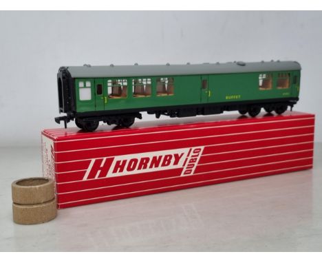 A boxed Hornby Dublo Never Was Cooper Trains 4093 SR Buffet Car, M, box superb