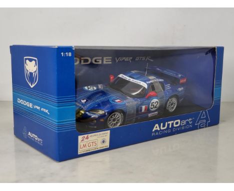 A boxed AutoArt Dodge Viper GTSR Le Mans
