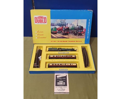 A boxed Hornby Dublo 2021 'Red Dragon' Passenger Set, M, box base Nr perfect, lid has tape marking to one corner, complete wi