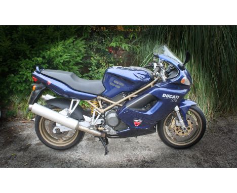 1999 Ducati ST4 916cc, registration number T988 KCA, frame number ZDMS200AAWB001138, engine number TBC. The Ducati ST series 