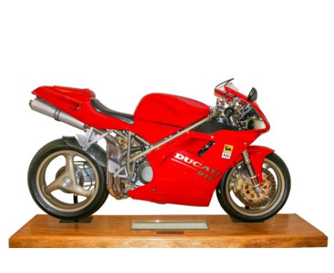 1996 Ducati 916 Biposto, 916cc, registration number N509 KCL, frame number ZDM916S*006846*, engine number 007542. In developi